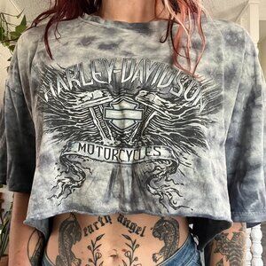 Harley Davidson Cropped Tee